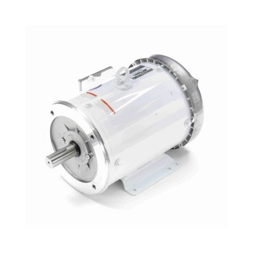 C182T34WK1A_White Epoxy General Purpose Washdown Motor 1