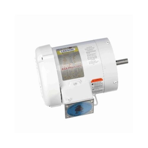 C6T17WK1J_White Epoxy General Purpose Washdown Motor 1