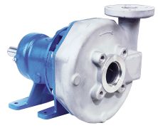 Goulds 5SSFRML0, Frame Mounted Centrifugal Pump End Only, 3757 Series, 1 Max. Base HP @ 1750 RPM, 6.4 Max. Base HP @ 3500 RPM, 1-1/2" Flanged Discharge, 2" Flanged Suction, 5-1/4" Impeller, Stainless Steel Body