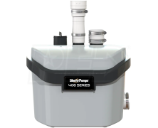 Liberty 406, Compact Drain Pump, 1/6 HP, 115 Volts, 60hZ, 1-1/2" Inlet Connection, 1.7 Amps, 20 GPM Max, 27 ft Max Head