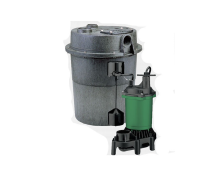 Myers ED-MS33PV10, Sink Pump Package, 1/3 HP, 115 Volts, 1 Phase, 3.9 Amps, 1-1/2" NPT Discharge, 53 GPM Max, 24 ft Max Head,10 ft Cord, Automatic