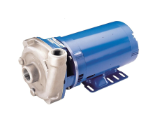 Goulds 2SS2C1G0, Centrifugal Pump, ICS Series, 1/2 HP, 115/230 Volts, 1 Phase, 1750 RPM, 1-1/4" NPT Discharge, 1-1/2" NPT Suction, 45 GPM Max., 19 ft. Max. Head, 4-1/4" Impeller, ODP Enclosure, Stainless Steel Body