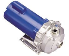 Goulds 2ST1J1C4, Centrifugal Pump, NPE Series, 5 HP, 115/230 Volts, 1 Phase, 3500 RPM, 1-1/4" NPT Discharge, 1-1/2" NPT Suction, 136 GPM Max., 118 ft. Max. Head, 5-3/4" Impeller, ODP Enclosure, Stainless Steel Body