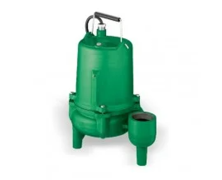 Myers MSKV50M110, SKV50 Series, Sewage Pump, 1/2 HP, 115 Volts, 1 Phase, 2" NPT Vertical Discharge, 180 GPM Max, 20 ft Max Head, 10 ft Cord, Manual