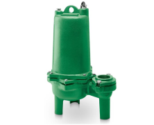 Myers WHR20H-21, WHRH Series, Sewage Pump, 2 HP, 230 Volts, 1 Phase, 2" NPT Vertical Discharge, 160 GPM Max, 75 ft Max Head, 20 ft Cord, Manual