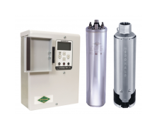 A.Y. McDonald 6630-698, Model 24050K2-APT, AutoPAC Pump, Motor and Control Box  w/ Transducer, 24000 Series, 1/2 HP, 230 Volts, 2-Wire, 1 Phase, 7 Stages, 10 GPM Best Efficiency Flow, Stainless Steel