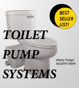 Liberty & Zoeller Toilet Pump Systems Make the Pump Products Best Seller List