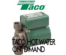 Taco Delivers Hot Water on D'Mand