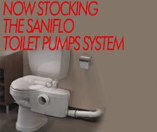 Pump Products Now Carries Saniflo Toilet Pump Systems and Sink Pump Systems