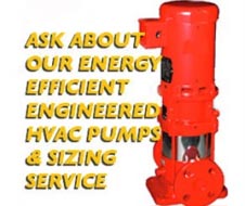 Pump Products Carries High Efficiency Pumps For Commercial and Industrial Air Conditioning Systems