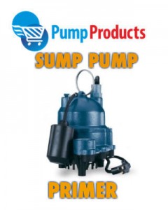 The Pump Products Sump Pump Primer