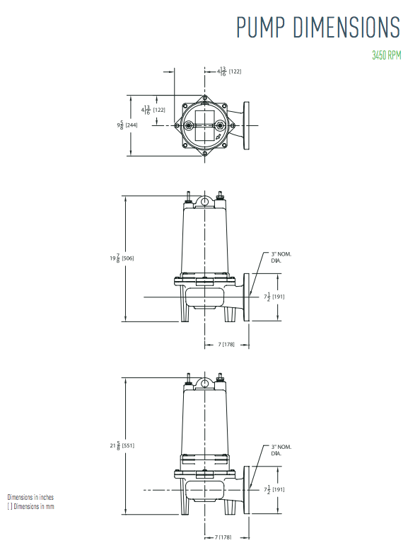 myers 3 rmw series dimensions 2