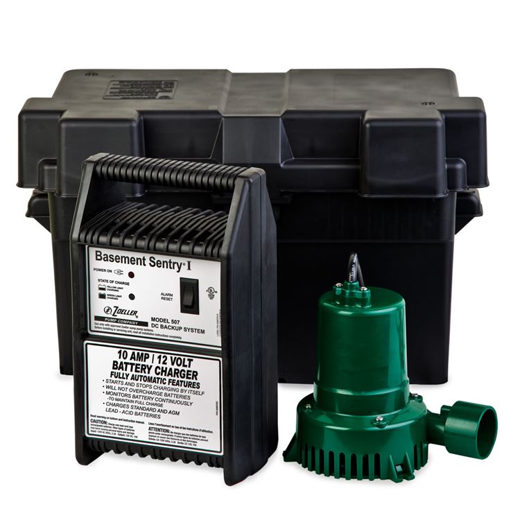 Zoeller Basement Sentry 507 Backup Sump Pump System Buyers Guide & Review