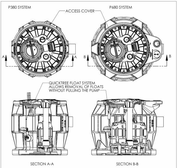 liberty provore 680 series duplex grinder package dimensional 2