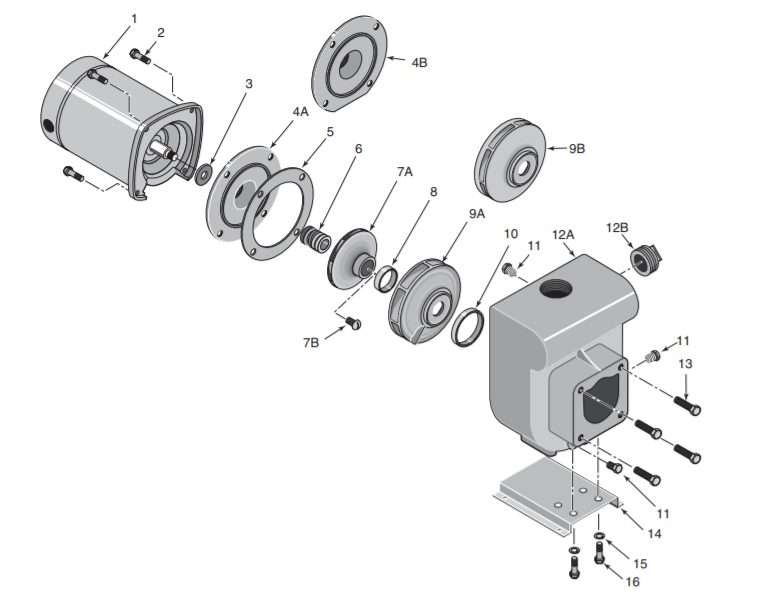 sta rite d series lawn irrigation pump parts-diagram 1