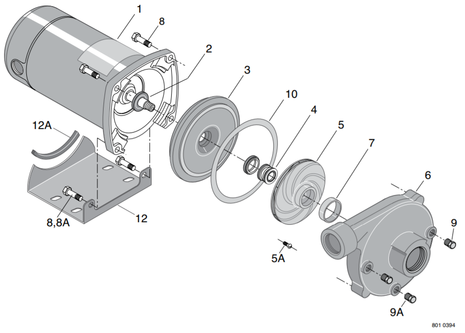 sta rite j jb series lawn and irrigation pump high head diagram 1
