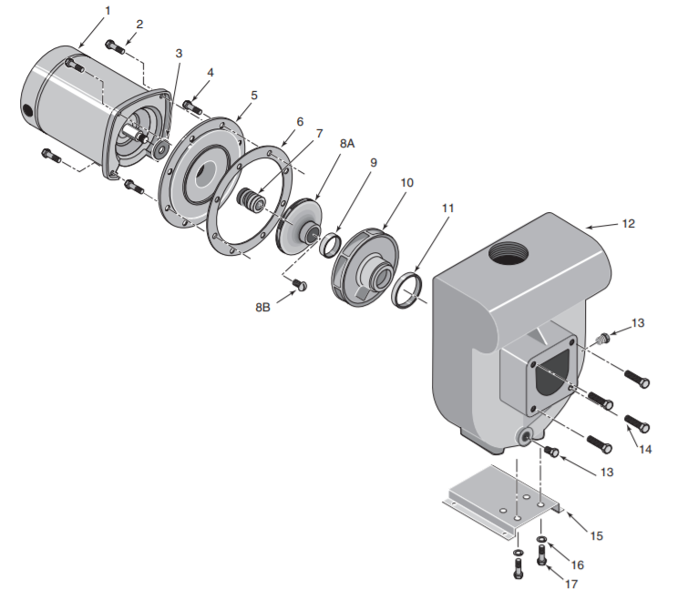 sta rite d series lawn irrigation pump parts-diagram 2