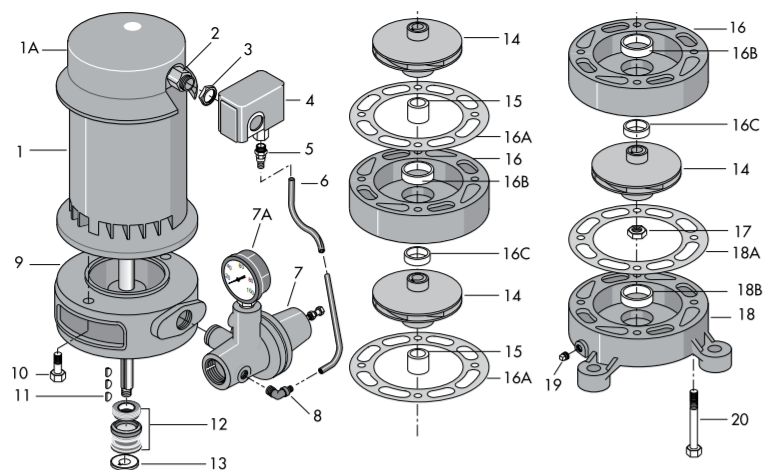 sta rite ms series vertical deep well jet pump repair parts 1