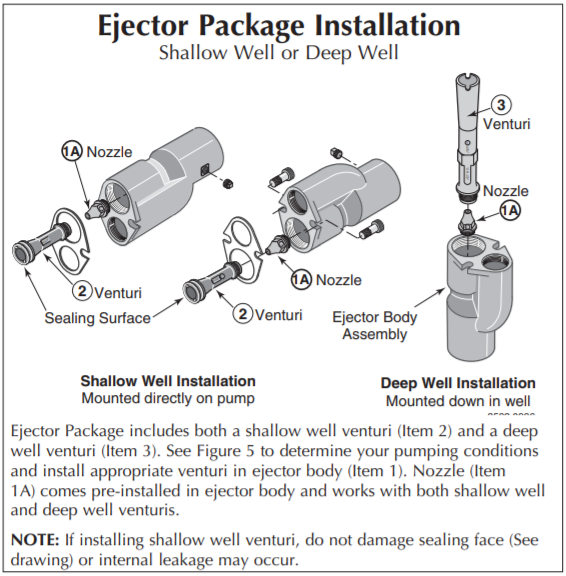 berkeley fl series convertible jet pump installations