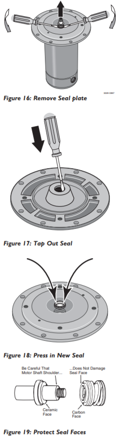 berkeley lthh series centrifugal pump Seal