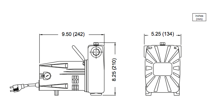 barnes bt series transfer pumps dimensions