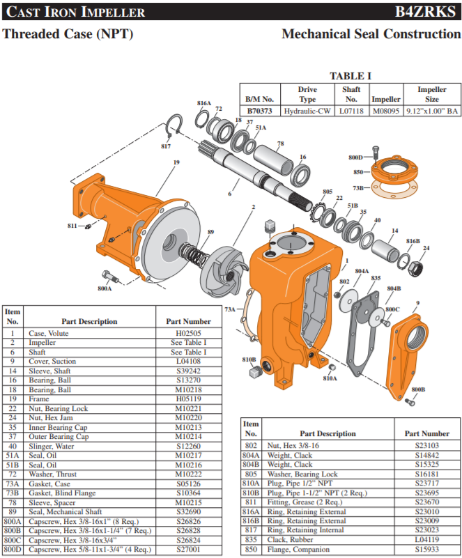 berkeley b self priming frame mount lawn irrigation pump parts 3