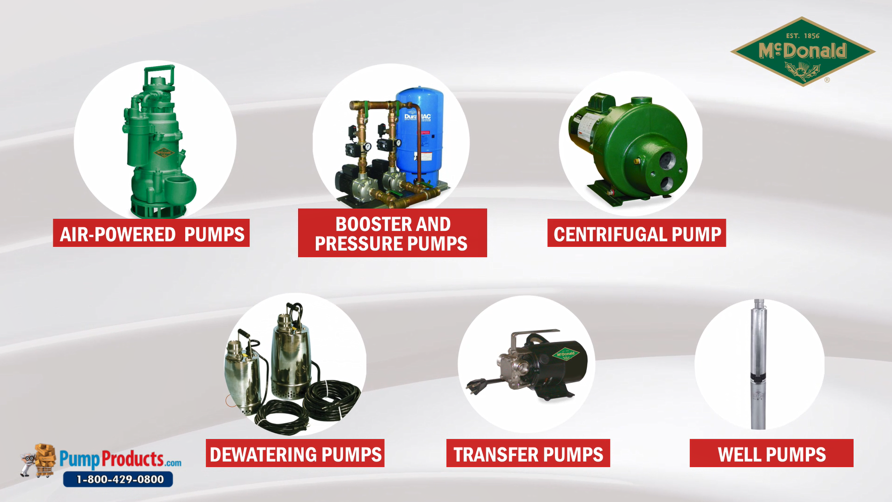 PumpProducts.com is an AY McDonald Pump Distributor