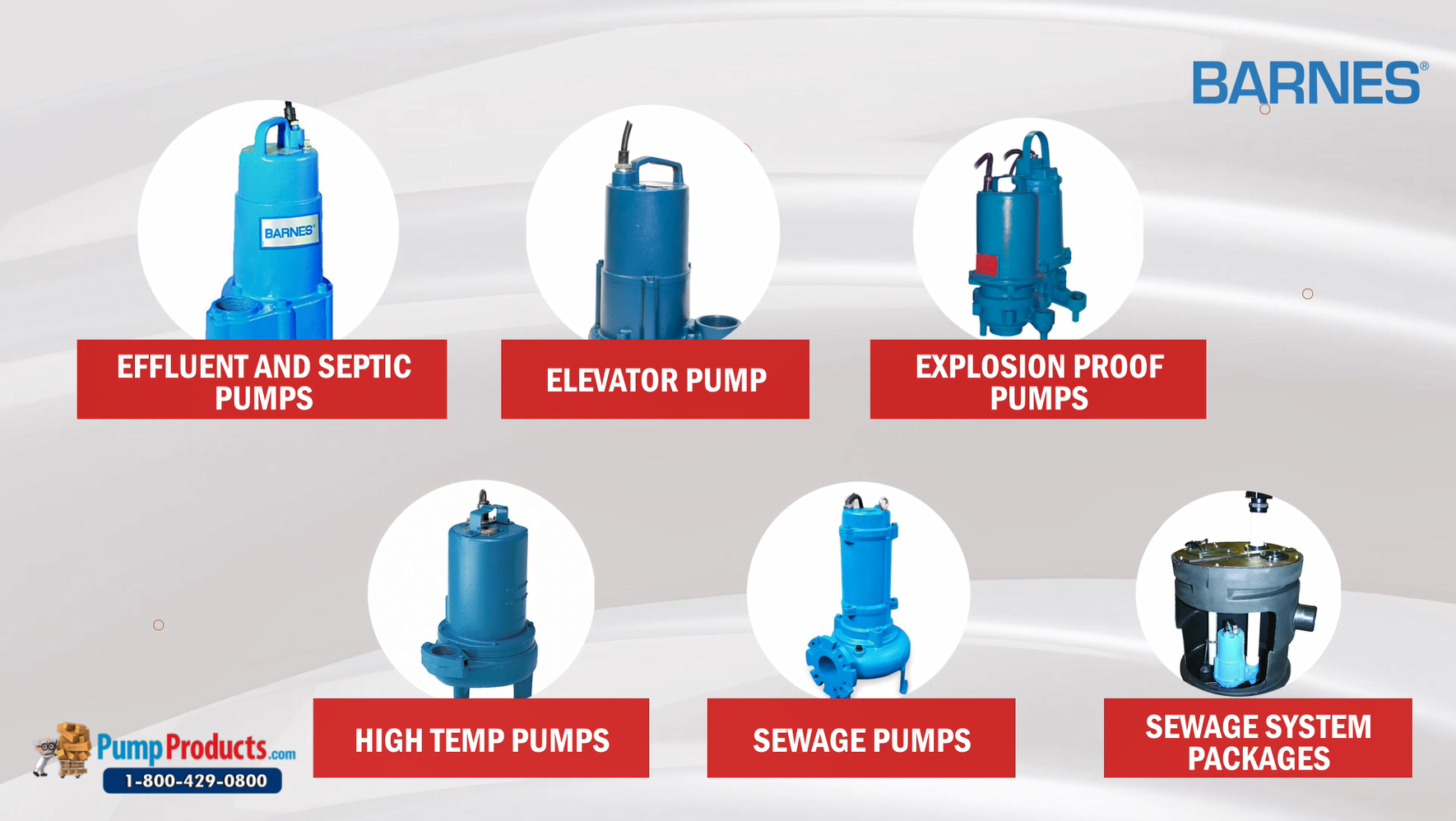 PumpProducts.com is a Barnes Pump Distributor