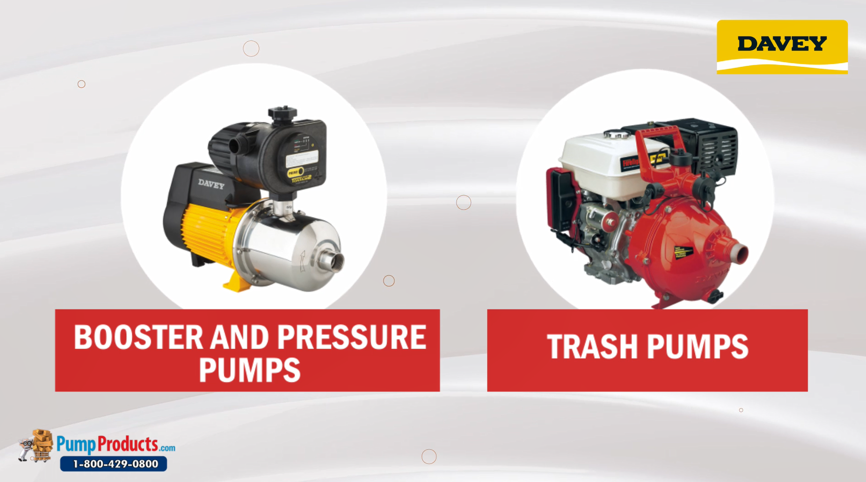 PumpProducts.com is a Davey Pump Distributor