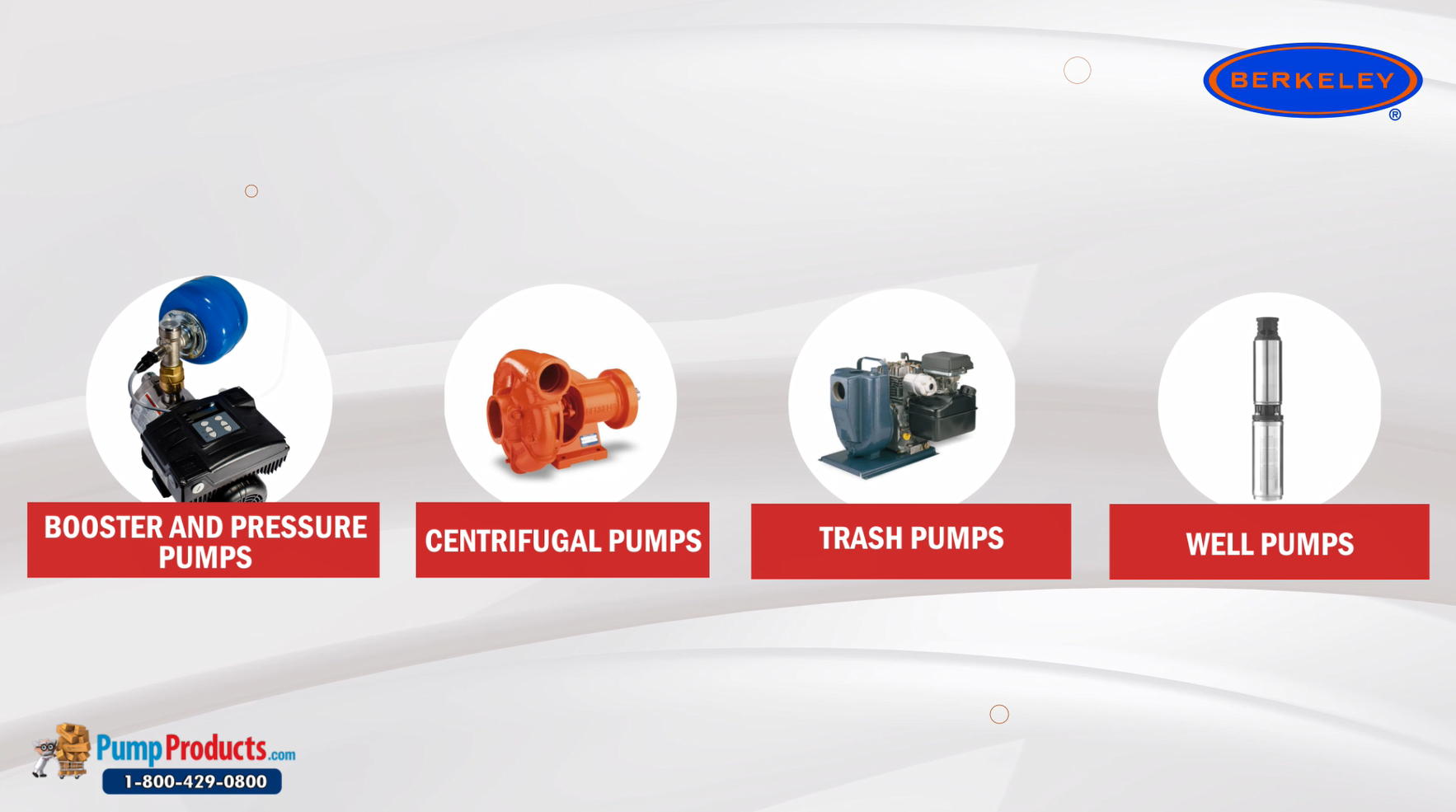 PumpProducts.com is a Berkeley Pump Distributor
