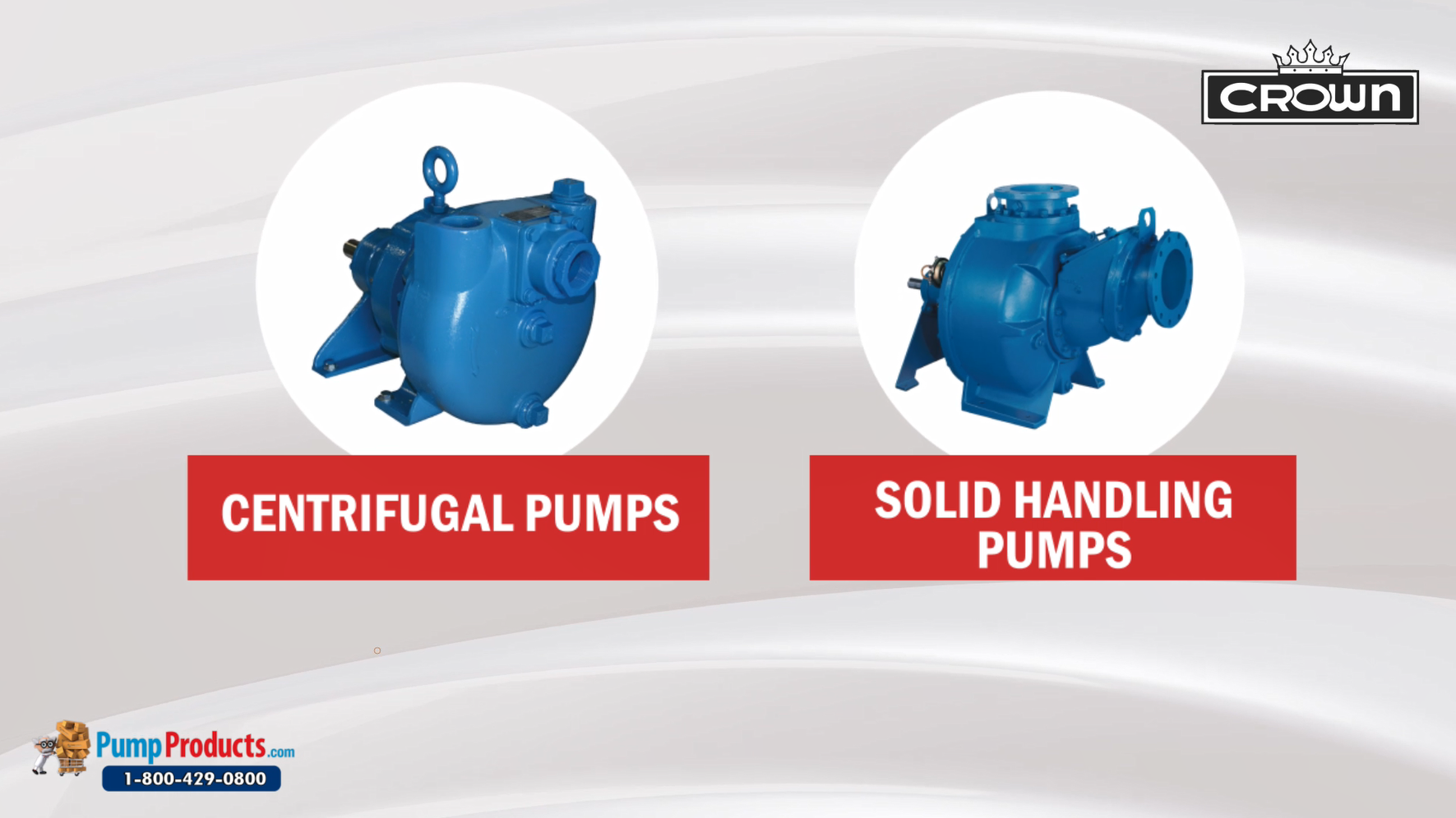 PumpProducts.com is a Crown Pump Distributor