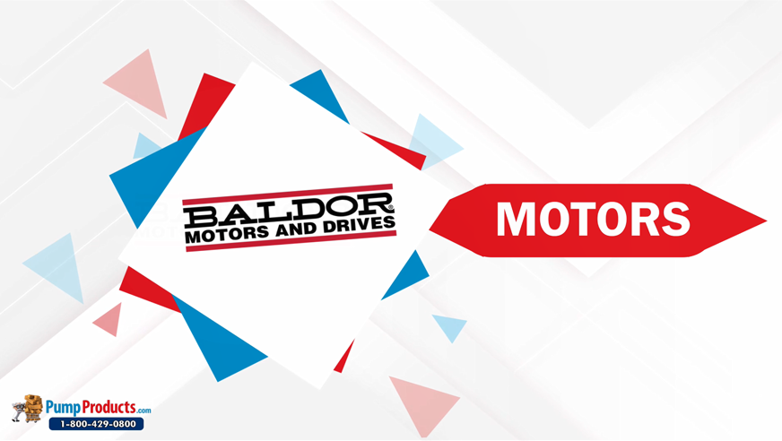 PumpProducts.com is a Baldor Motors Distributor